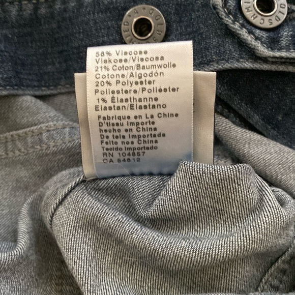 ❤️ AG Denim Jacket Robyn Size XS NWOT - Picture 7 of 15